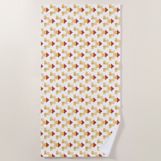 building blocks beach towel (Front)
