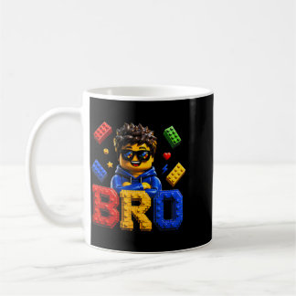 Building Blocks Boy Girl Birthday Brother Bro Coffee Mug