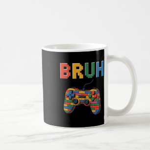 Building Blocks Bruh Gaming Gamer Boys Brick Maste Coffee Mug