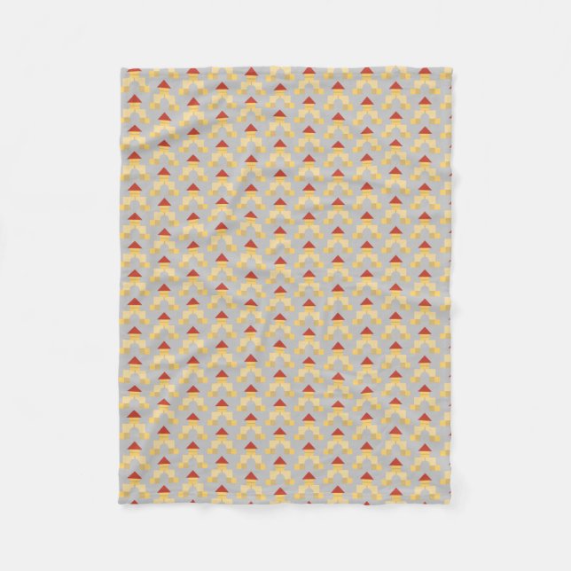 building blocks fleece blanket (Front)