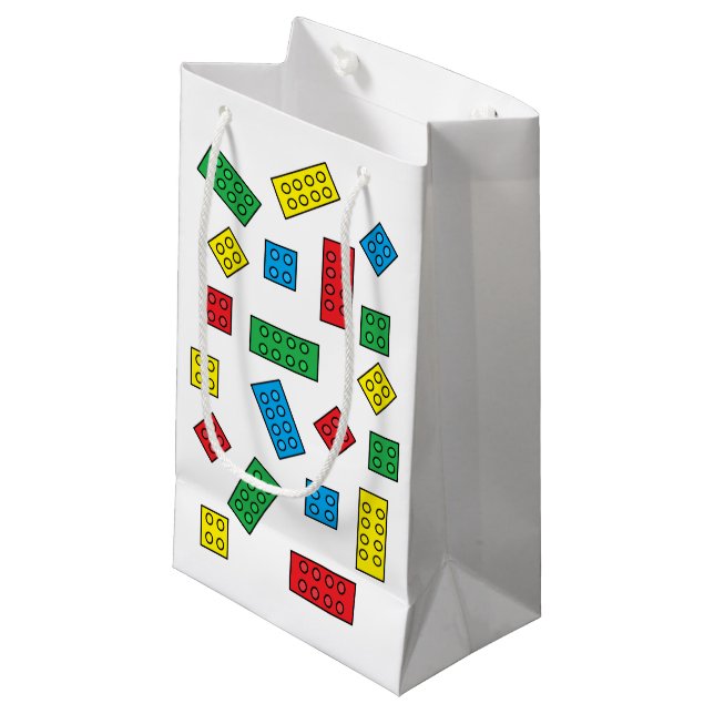 "Building Blocks" Gift Bag (Front Angled)