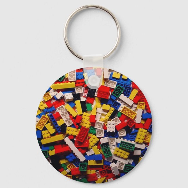 Building Blocks Key Ring (Front)