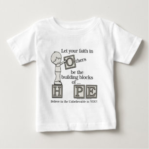 Building Blocks of HOPE Baby T-Shirt