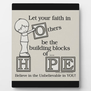 Building Blocks of HOPE Plaque