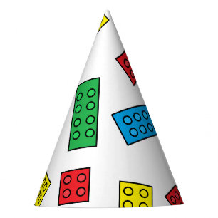 "Building Blocks" Party Hats