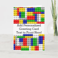 Building Blocks Primary Colour Boy's Birthday/Part