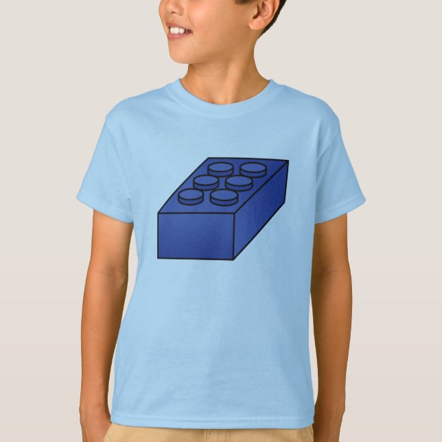 Building Blocks - Vector Illustration T-Shirt (Front)