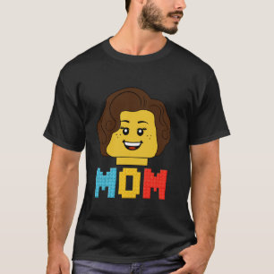 Building Bricks Blocks Mum Master Builder Matching T-Shirt