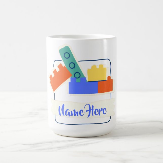 Building Bricks Coffee Mug (Center)