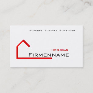 building business card