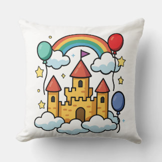 Building Castles in the Sky Cushion