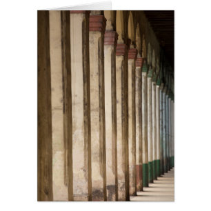 Building columns, Havana, Cuba