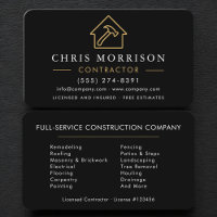 Building Construction Black Gold Professional