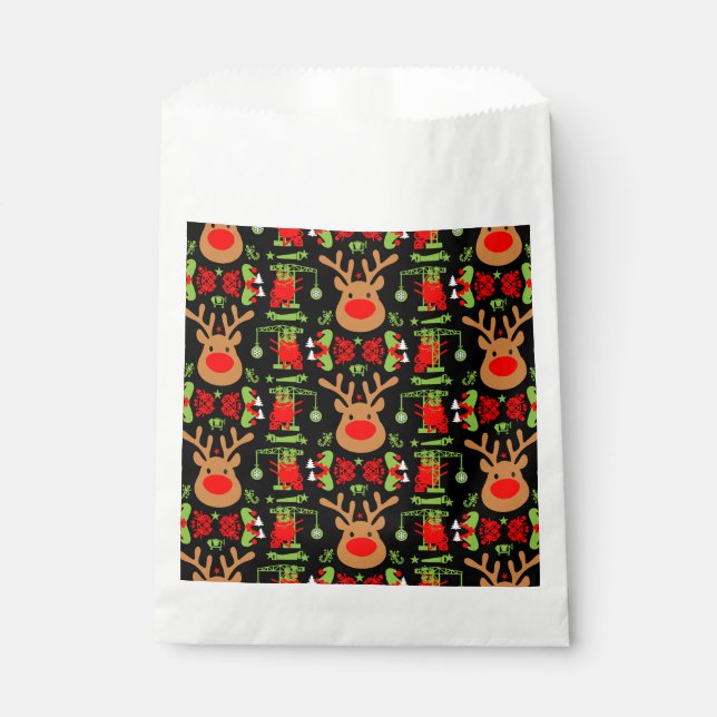 Building Construction Christmas Favour Bag (Front)