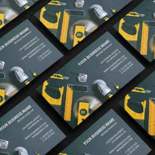 Building Construction Service Business Card