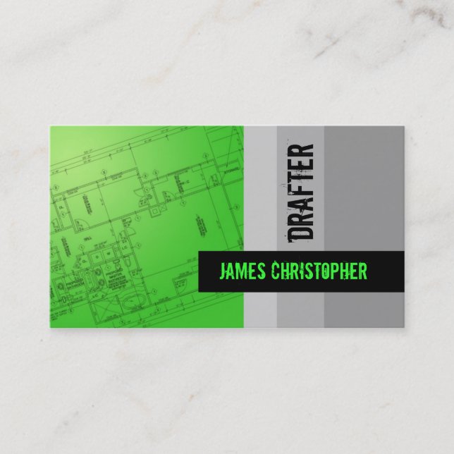 Building Contractor Business Cards (Front)