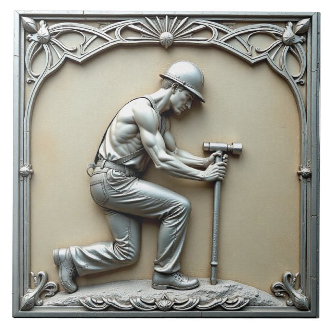 Building Foundations of Glory Ceramic Tile (Front)