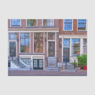 Building in Amsterdam, Netherlands Tissue Paper