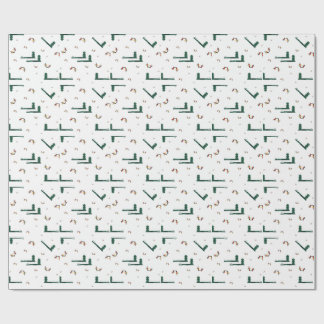 Building in Iron Wrapping Paper