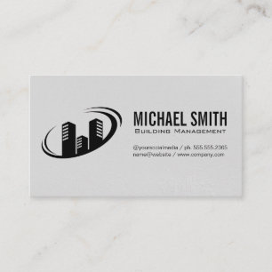 Building Management Handyman Business Card