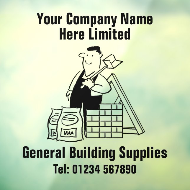 Building Materials or Building Supplies Company (Sheet 3)