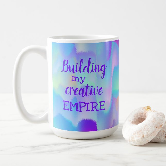 Building My Creative EMPIRE Mug (With Donut)