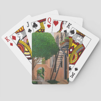 building near Tony's Pasta in Chattanooga Tn. Playing Cards