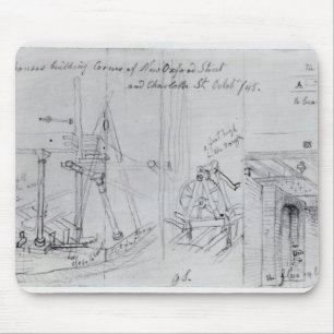 Building new houses mouse pad