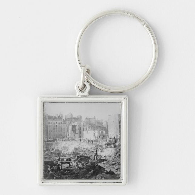 Building of Avenue de l'Opera Key Ring (Front)