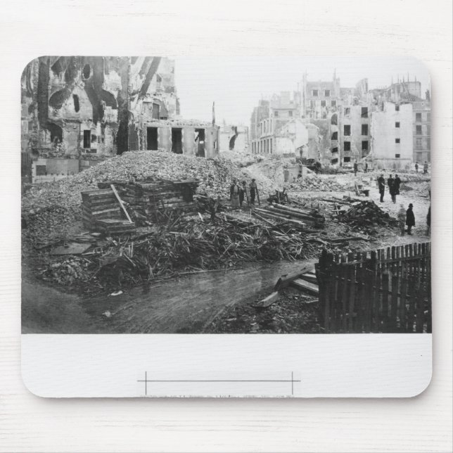 Building of Avenue de l'Opera Mouse Pad (Front)