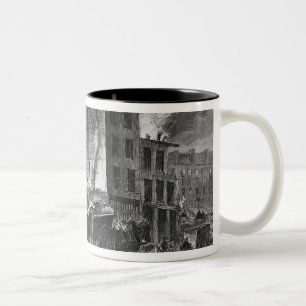 Building of Avenue de l'Opera Two-Tone Coffee Mug