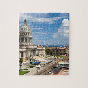 Building of Capitol in Havana Jigsaw Puzzle