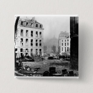 Building of the Avenue de l'Opera 15 Cm Square Badge