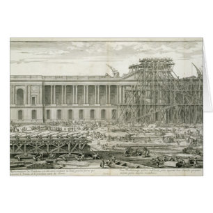 Building of the Main Entrance of the Louvre, Paris
