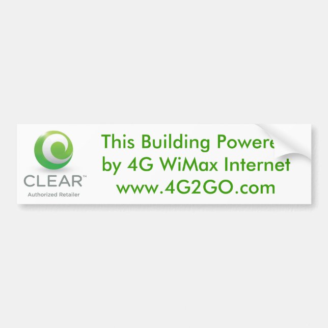 Building Power Bumper Sticker (Front)