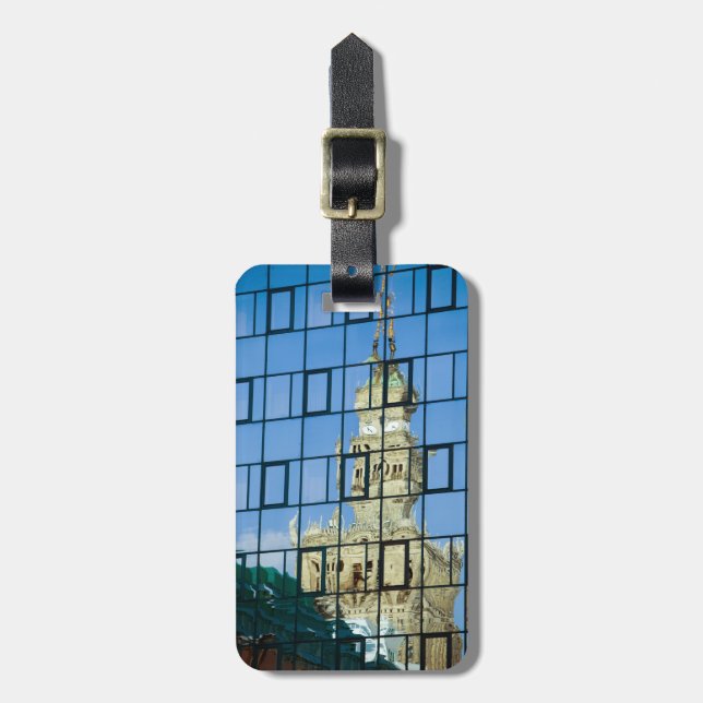 Building Reflections Luggage Tag (Front Vertical)