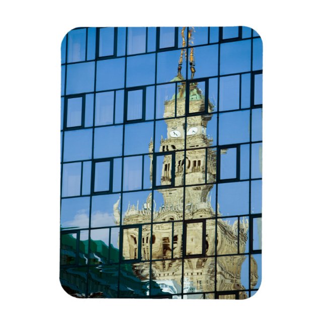 Building Reflections Magnet (Vertical)