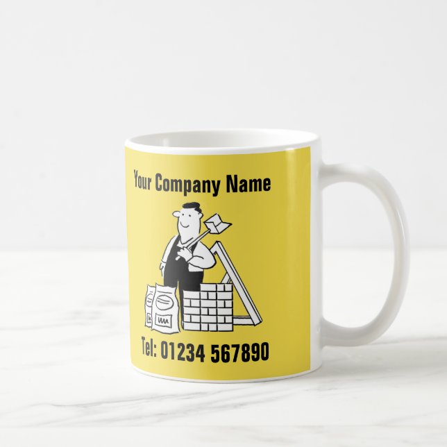 Building Services Cartoon Mug (Right)