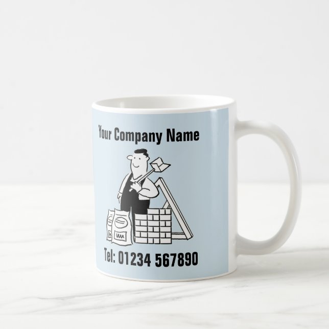 Building Services Company Coffee Mug (Right)
