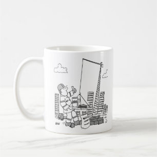Building Site Overhead Crane Operator Coffee Mug