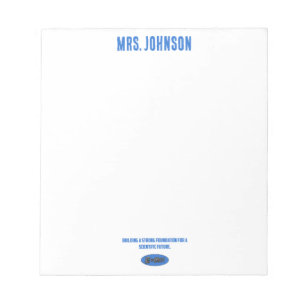 Building Strong Foundation For Scientific Future Notepad