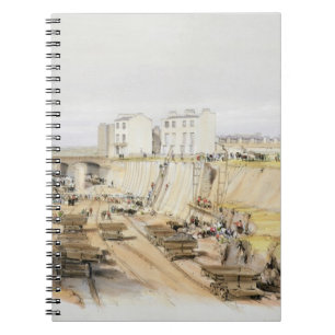 Building the Retaining Wall near Park Street, Camd Notebook