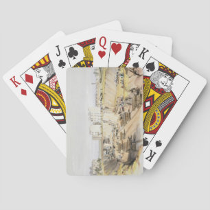 Building the Retaining Wall near Park Street, Camd Playing Cards