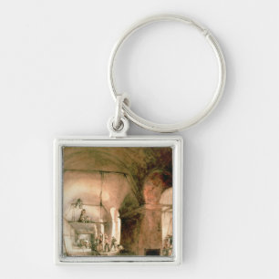 Building the Thames Tunnel, , c.1830 Key Ring