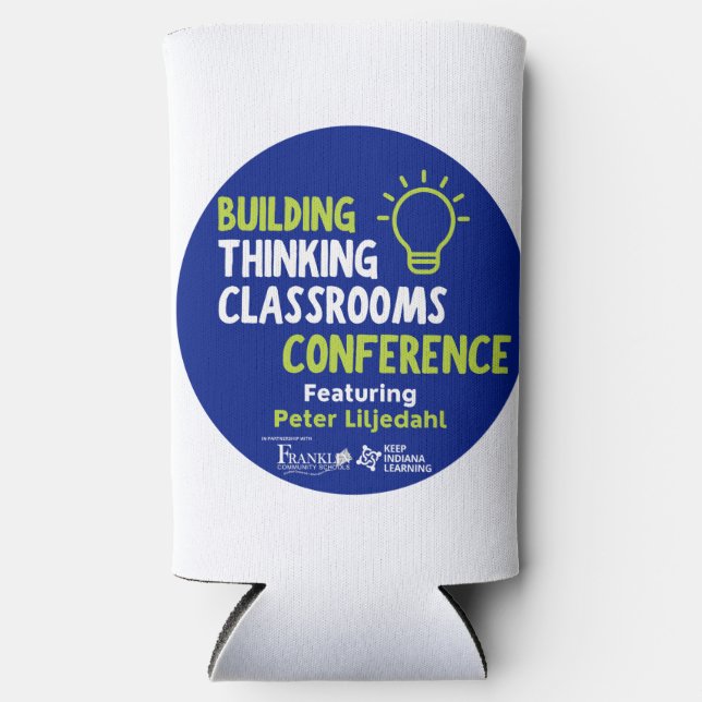 Building Thinking Classrooms can & bottle cooler (Front)