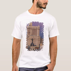 Buildings along Gran Via and Edificio Espana 2 T-Shirt