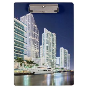 Buildings along the Miami River Riverwalk Clipboard