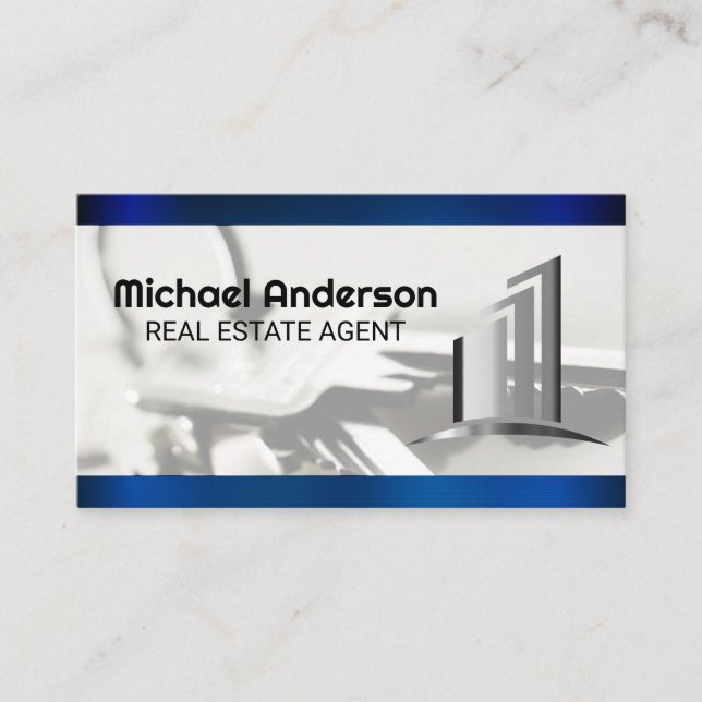 Buildings | House Keys Business Card (Front)