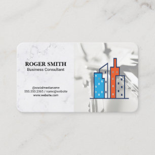 Buildings House Keys Properties Business Card