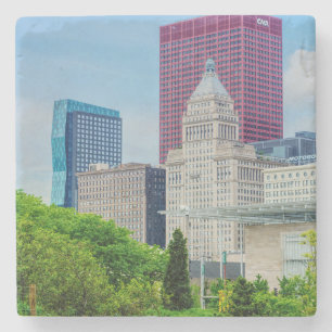 Buildings In Chicago Stone Coaster